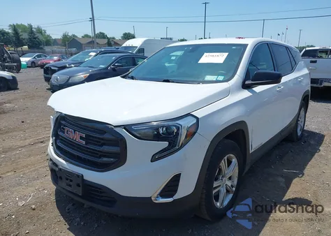 2018 GMC Terrain Sle z USA, uszkodzony, nr VIN 3GKALMEV0JL328552